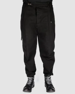 Heavy cotton drawstring pants