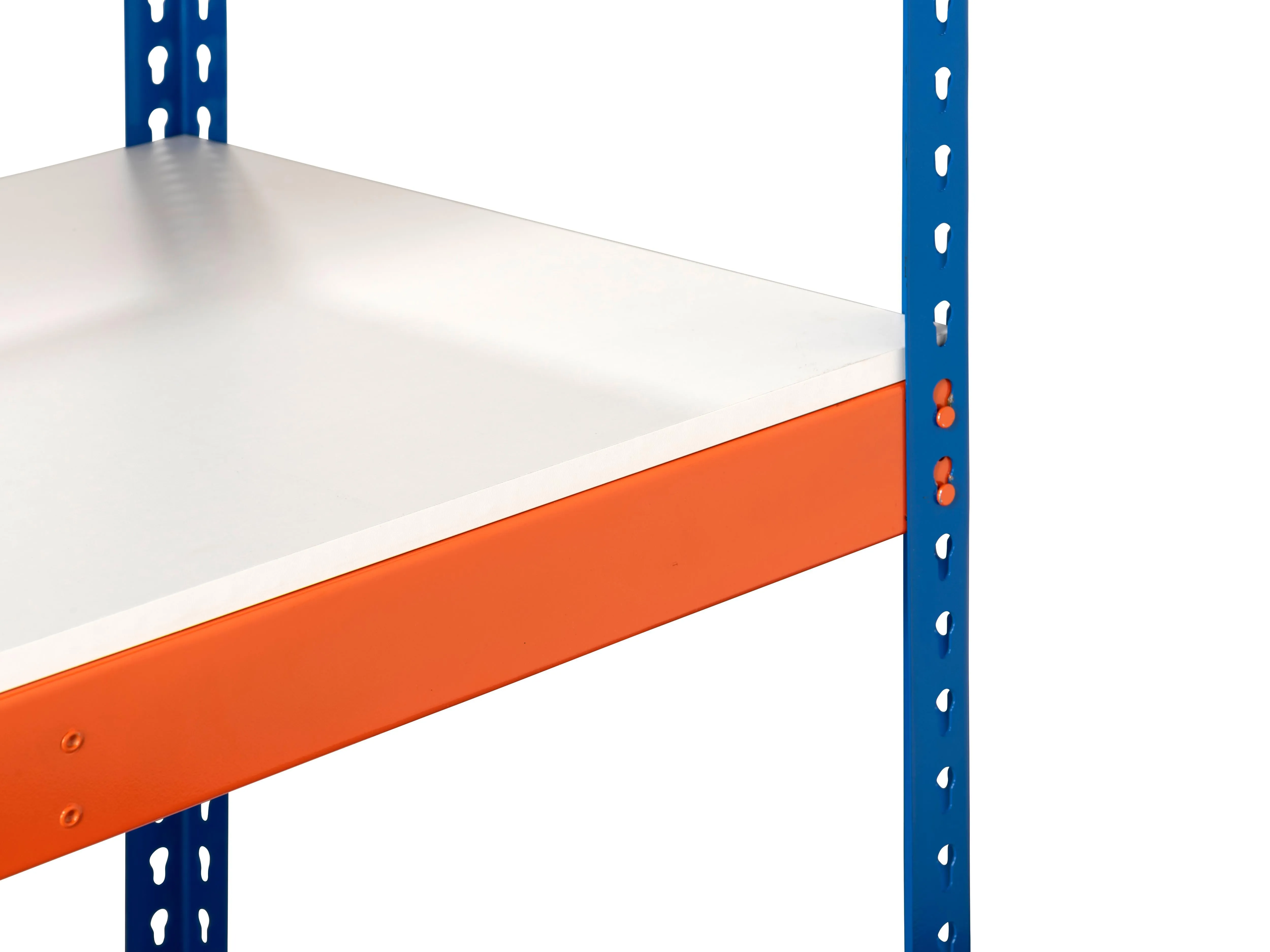 Heavy Duty Industrial Shelving Unit 4 Melamine Shelves - 1800mm H x 900mm W x 450mm D - 400KG's UDL Per Shelf