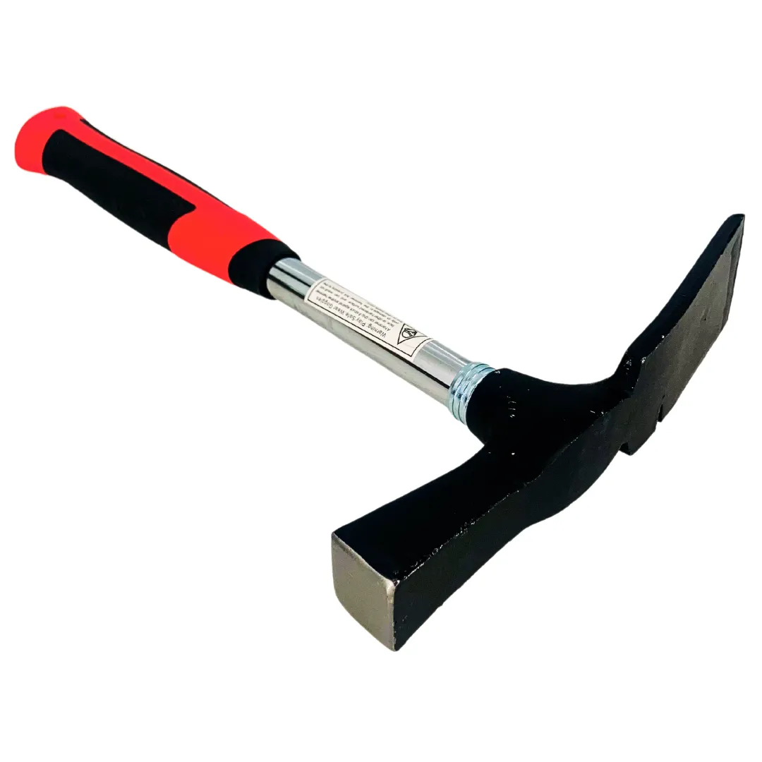 Heavy-Duty Mason Hammer with Steel Tub Handle