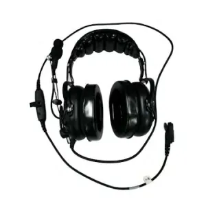 Heavy Duty OTH Headset, In Line PTT, XL-AE1R for Harris XL-200P, XL-150P Series Radios