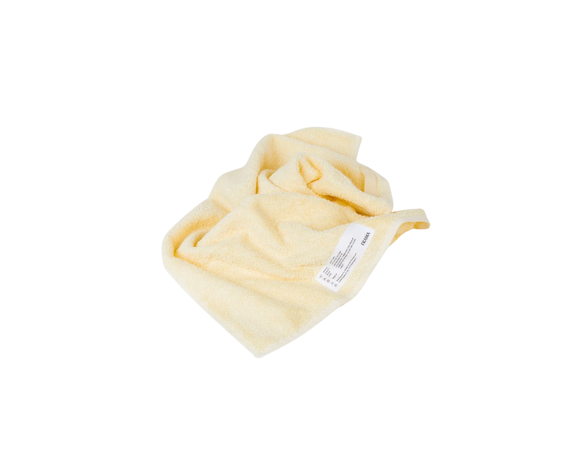 Heavy Towel | Pale Yellow | Hand Towel