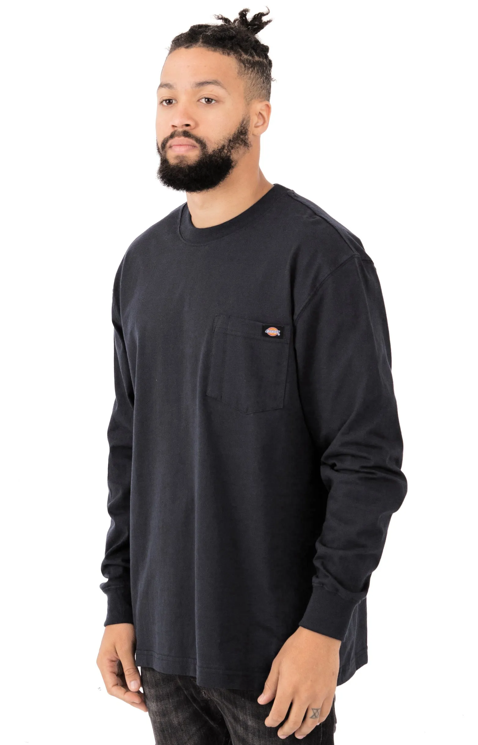 Heavyweight Long Sleeve Pocket T-Shirt (WL450)