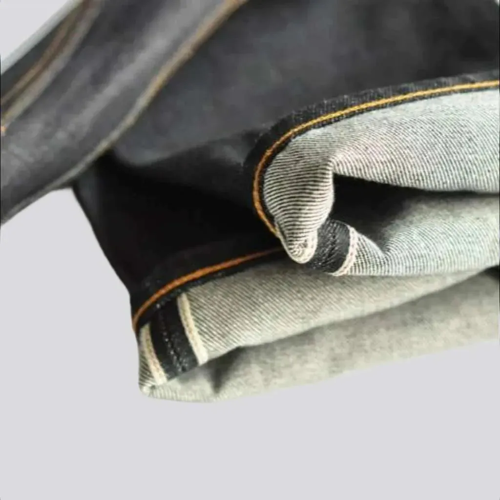 Heavyweight men's selvedge jeans