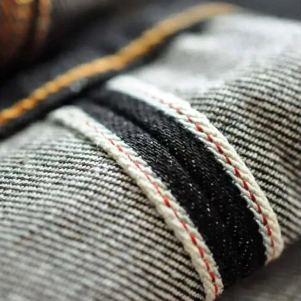 Heavyweight men's selvedge jeans