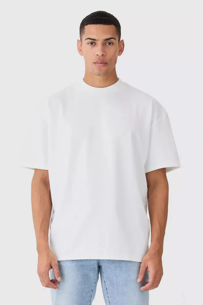 Heavyweight Oversize Solid T-Shirt White