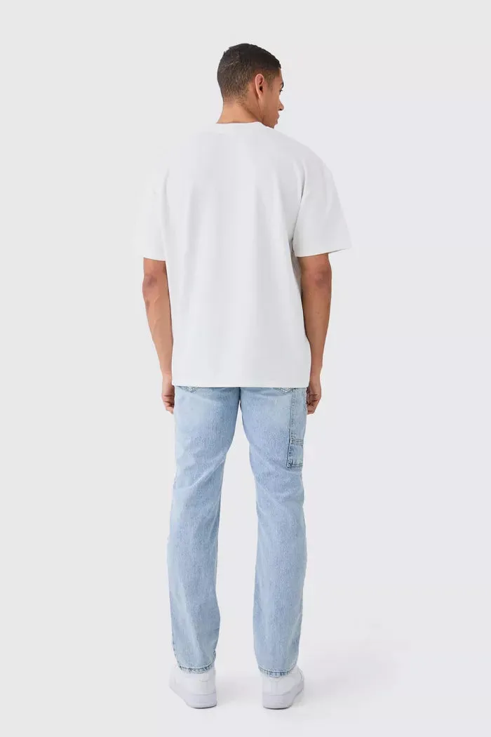 Heavyweight Oversize Solid T-Shirt White