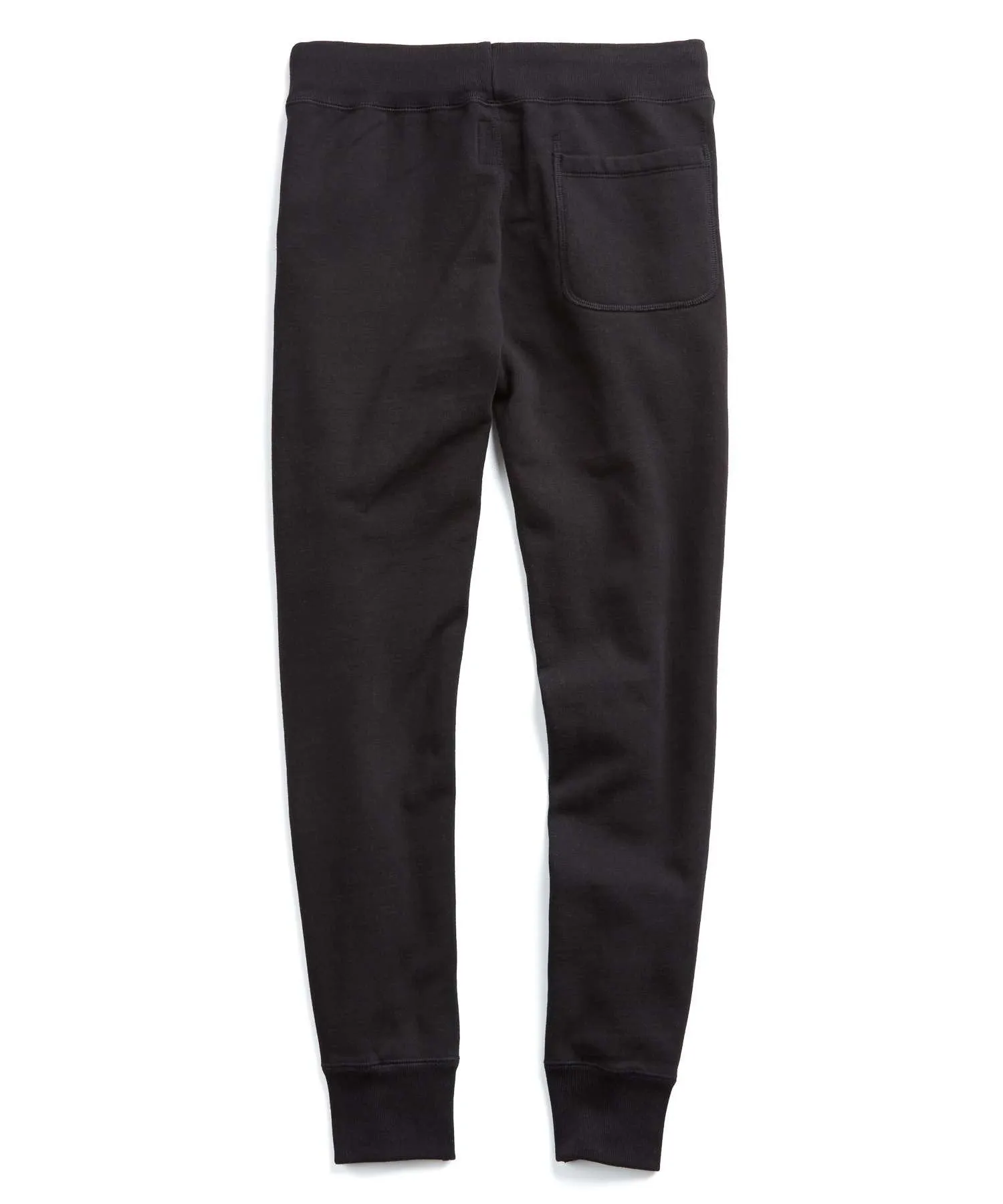 Heavyweight Slim Jogger in Black