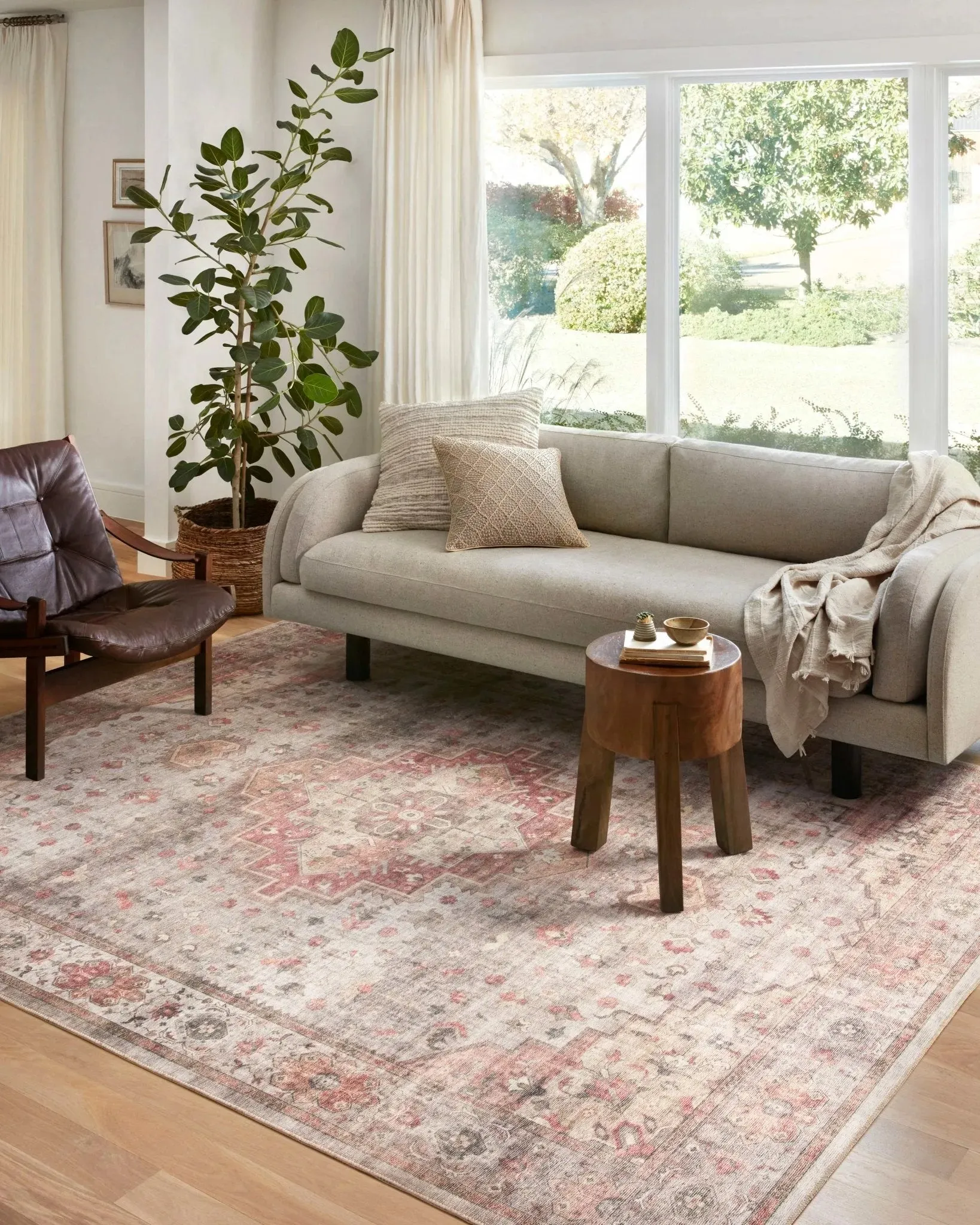 Heidi HEI-02 Dove/Spice Rug