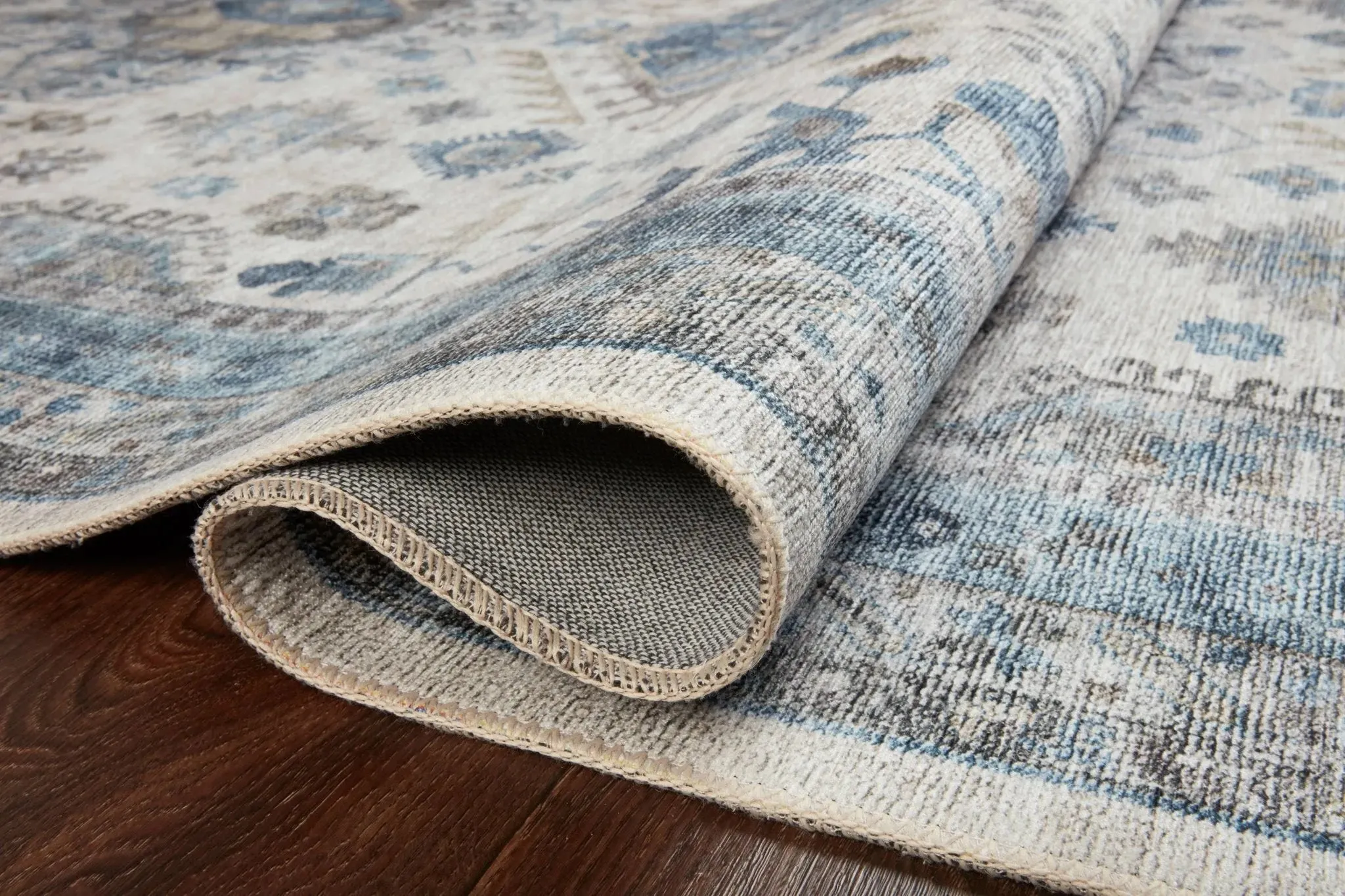 Heidi HEI-04 Ivory/Ocean Rug