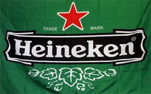 Heineken Premium Polyester Flag Banner Sign