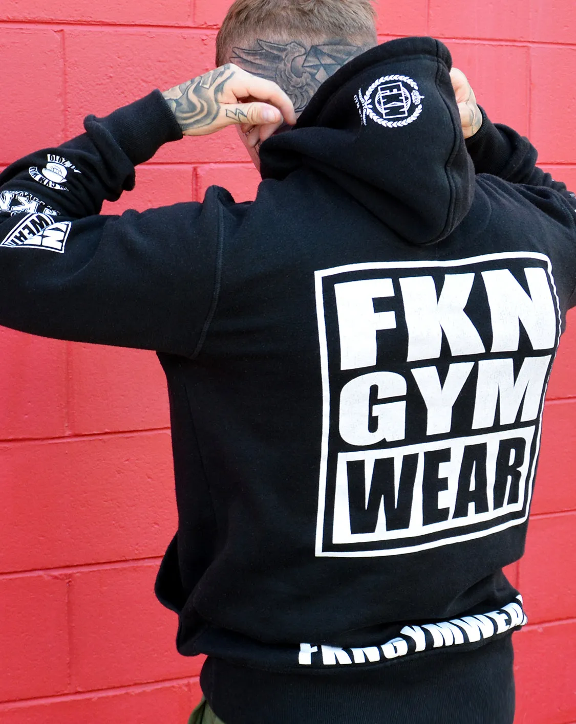 Heist | Men's Gym Hoodie | Black