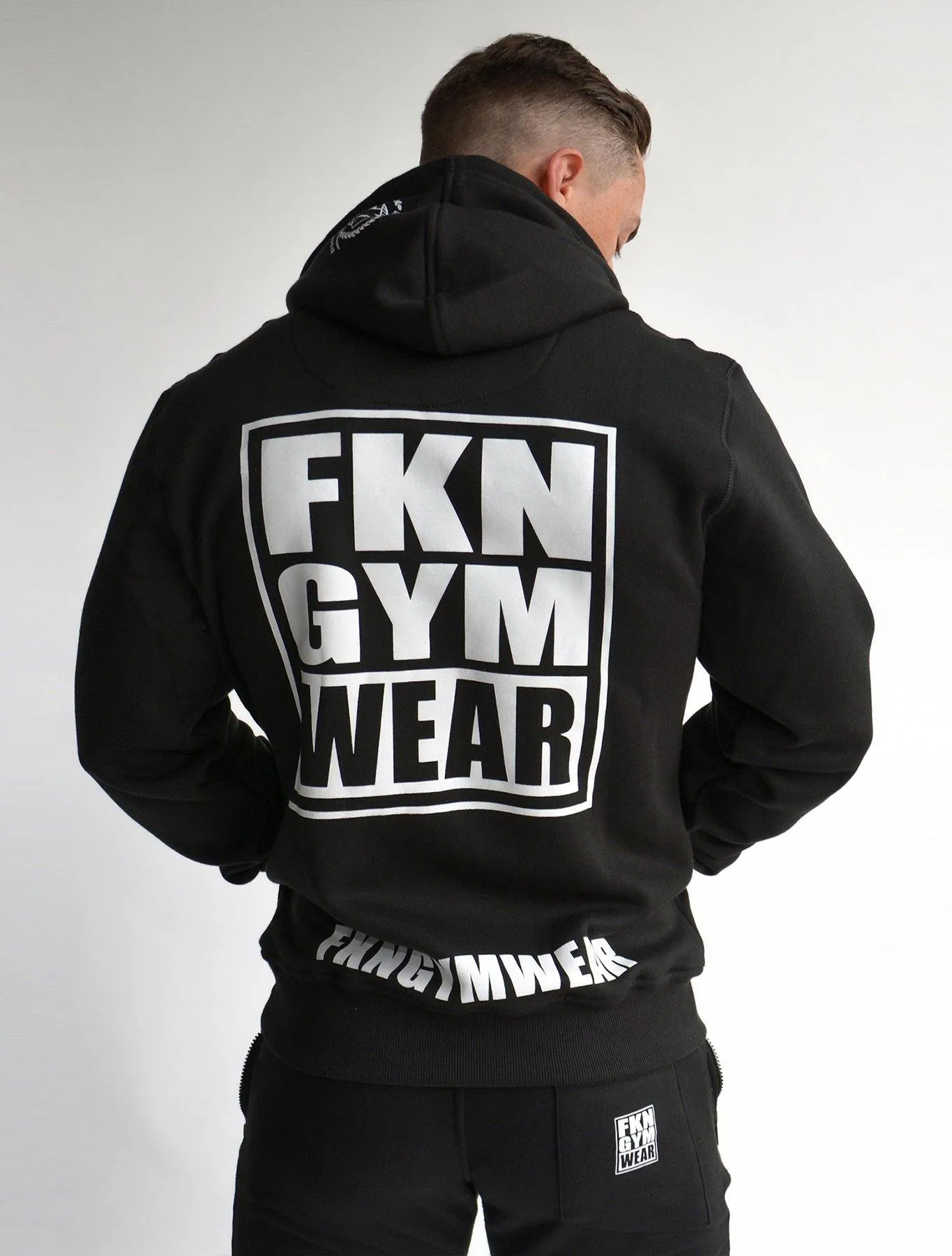 Heist | Men's Gym Hoodie | Black