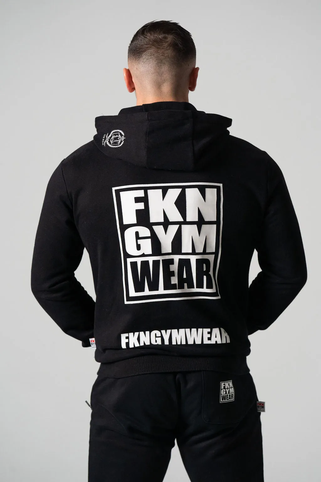 Heist | Men's Gym Hoodie | Black