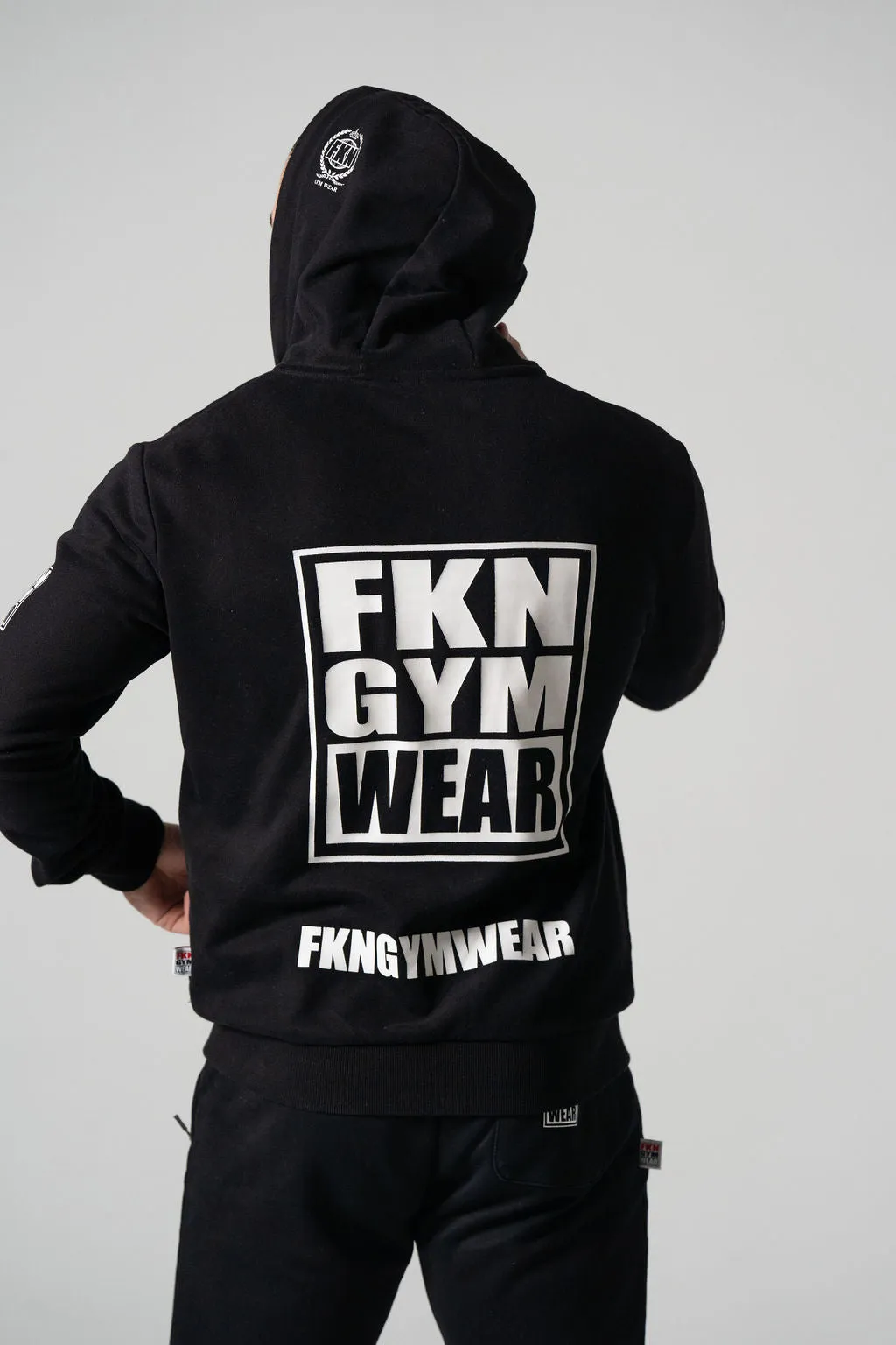 Heist | Men's Gym Hoodie | Black