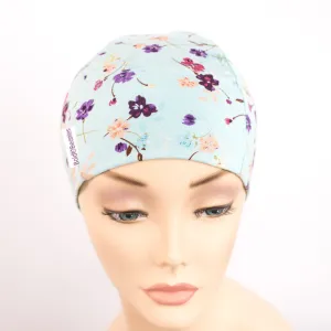 Helen Bald Beanie Hat in Aqua