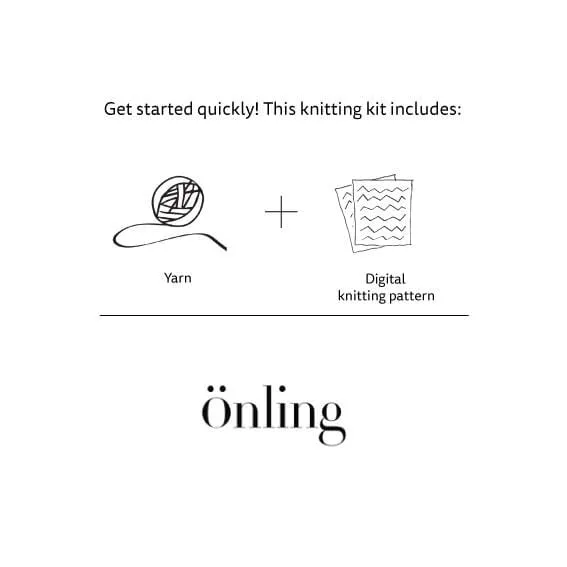 Helena sweater by Önling, No 1 knitting kit