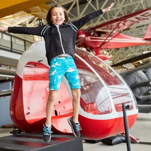 Helicopters Shorts with Pockets