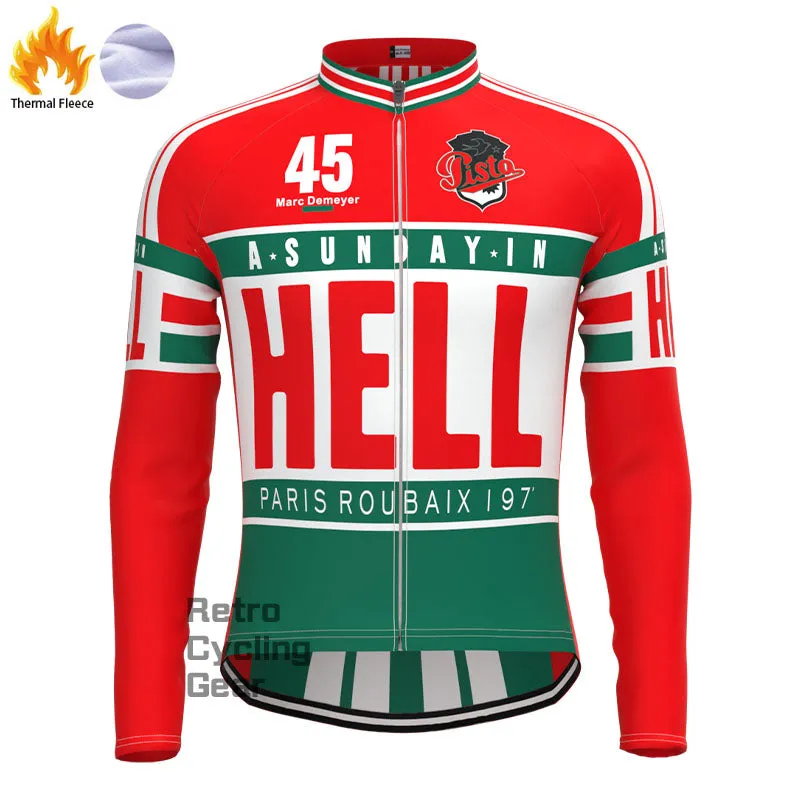 HELL Fleece Retro Cycling Kits