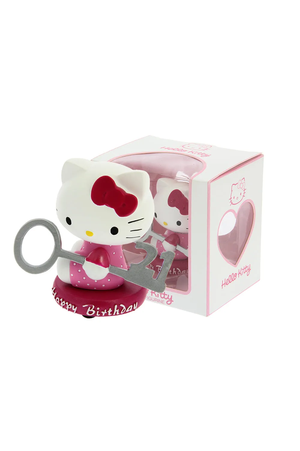 Hello Kitty "21st Birthday "Ceramic Figurine