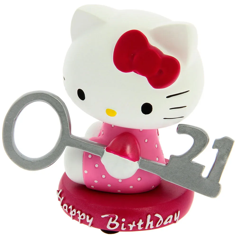 Hello Kitty "21st Birthday "Ceramic Figurine