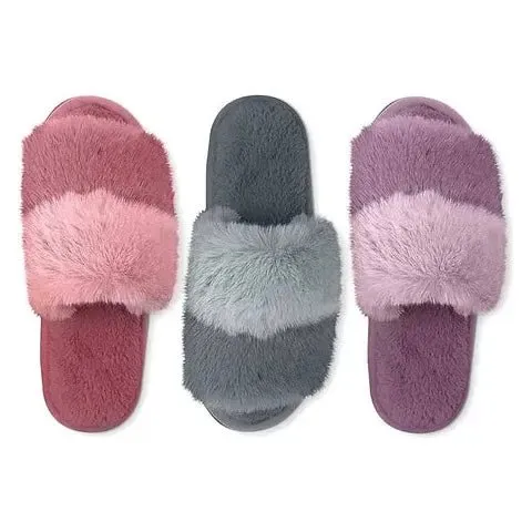 Hello Mello Cotton Candy Slippers