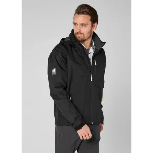 Helly Hansen Men's CREW HOODED JACKET in Black