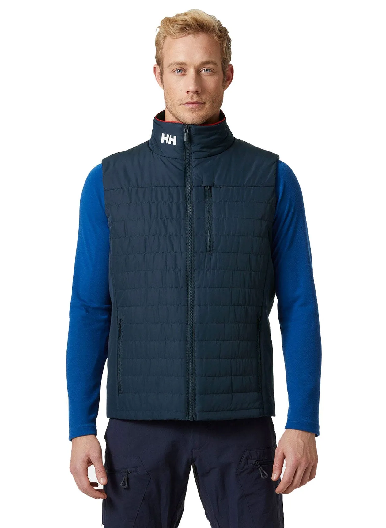 Helly Hansen Mens Crew Insulator Custom Vests 2.0, Navy