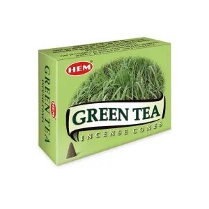 Hem Cone Green Tea (Pack of 12)