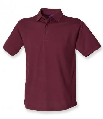 Henbury Heavy Poly/Cotton Piqué Polo Shirt