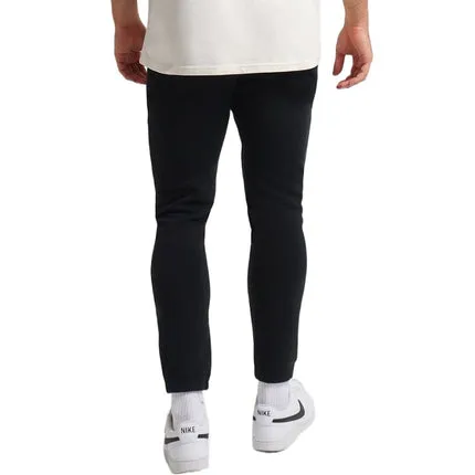 HENLEYS CLASSIC LOGO TRACK PANT - MENS - BLACK