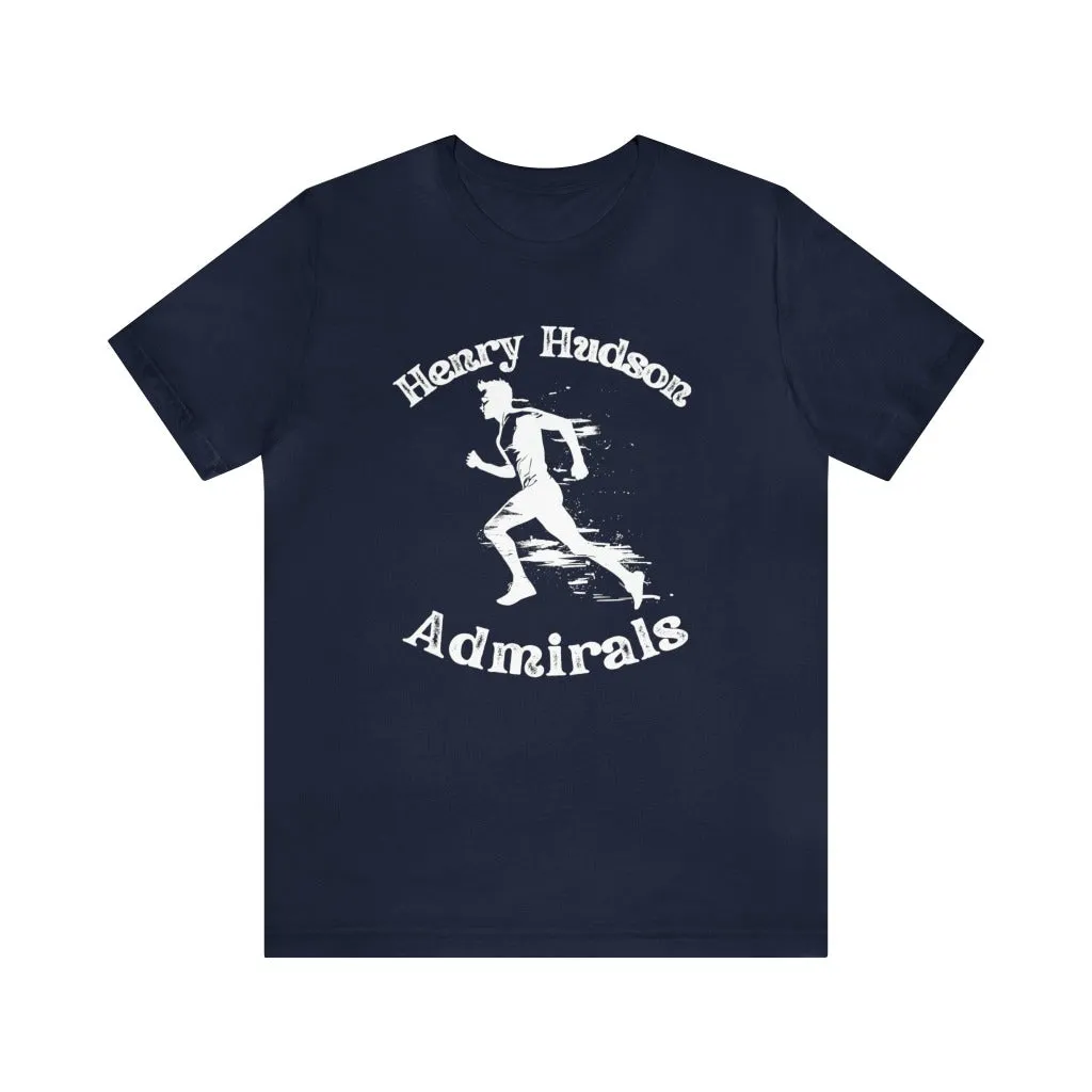 Henry Hudson Track Tee Shirt, Adult UNISEX