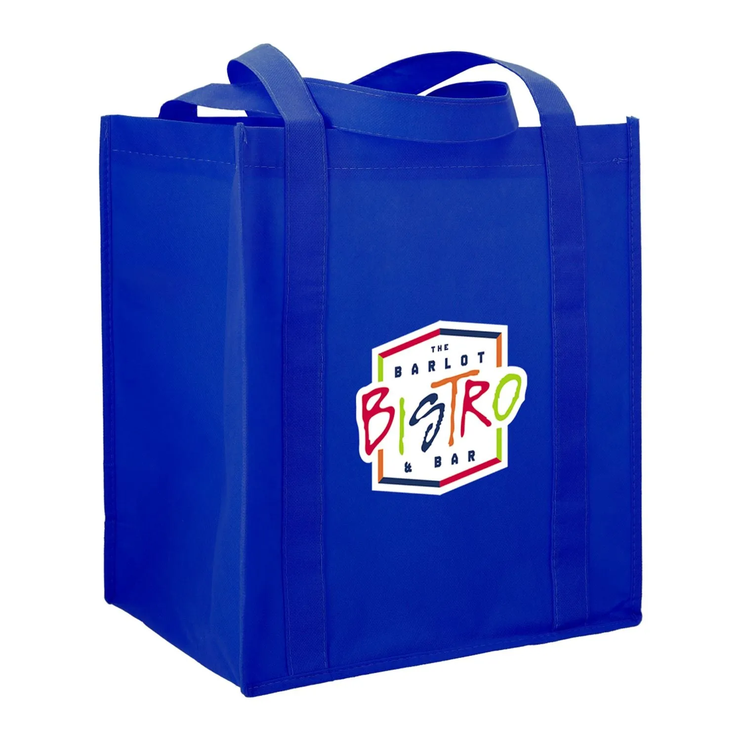 Hercules Non-Woven Grocery Tote - Royal Blue