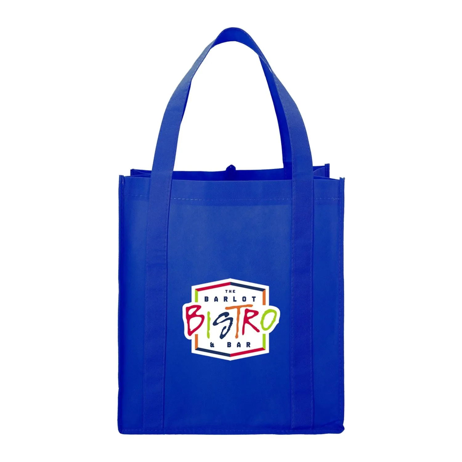 Hercules Non-Woven Grocery Tote - Royal Blue