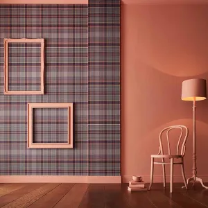 Heritage Plaid Wallpaper