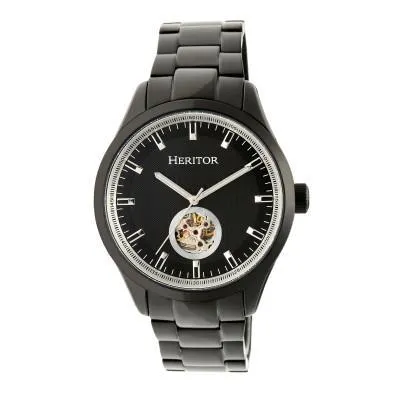 Heritor Automatic Crew Semi-Skeleton Men's Watch