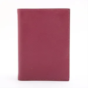 Hermès Agenda Veau Epsom Notebook Cover Rose Pourpre