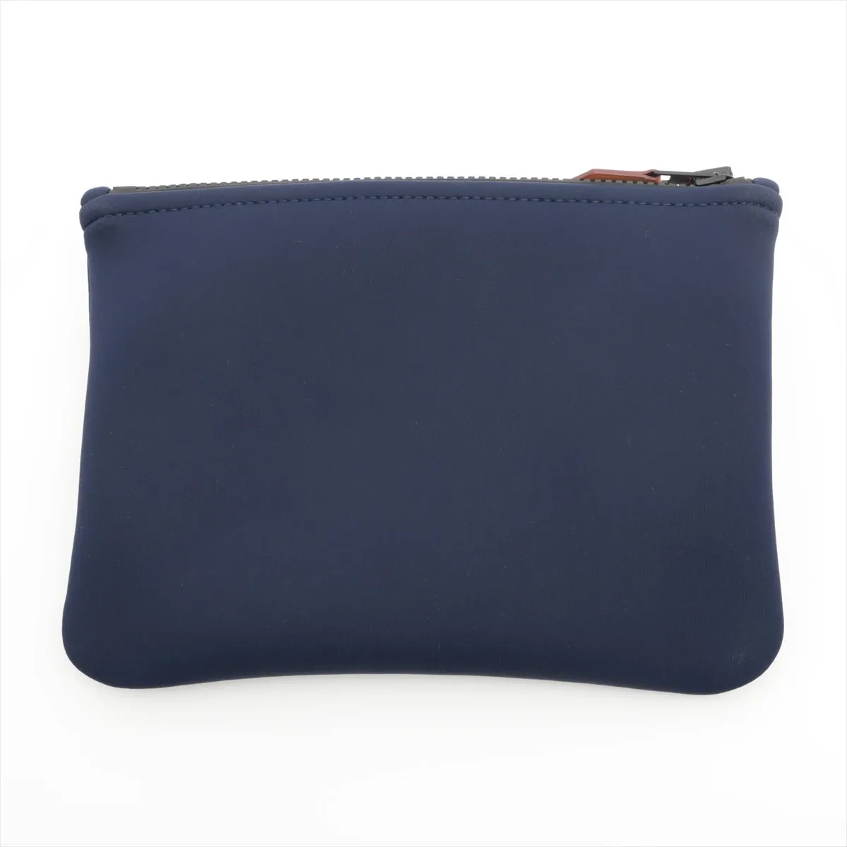 Hermès Toulouse Flat PM Neo Bain Pouch Navy Blue