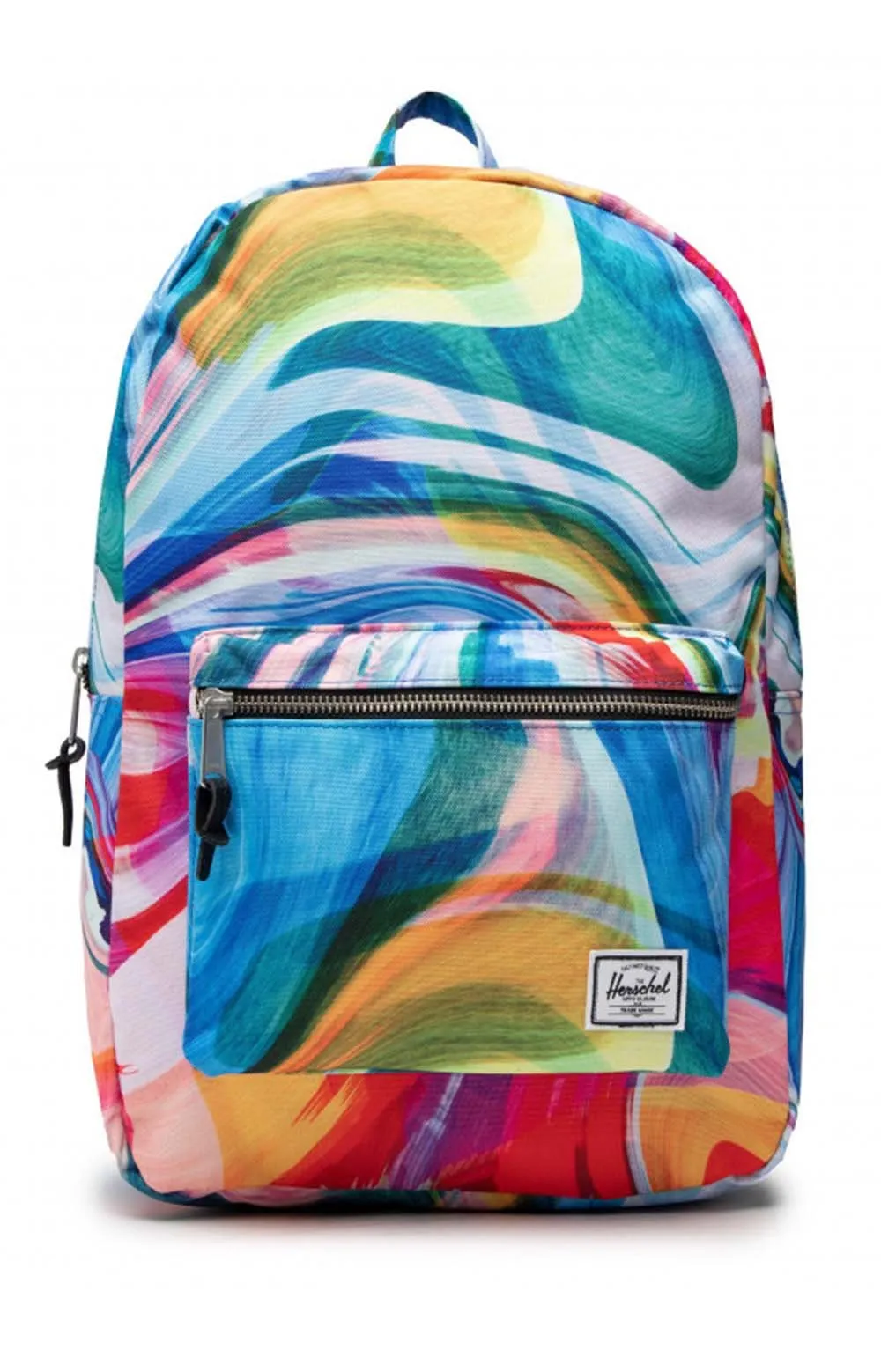 Herschel Settlement Backpack - Artistic Paint Pour Design