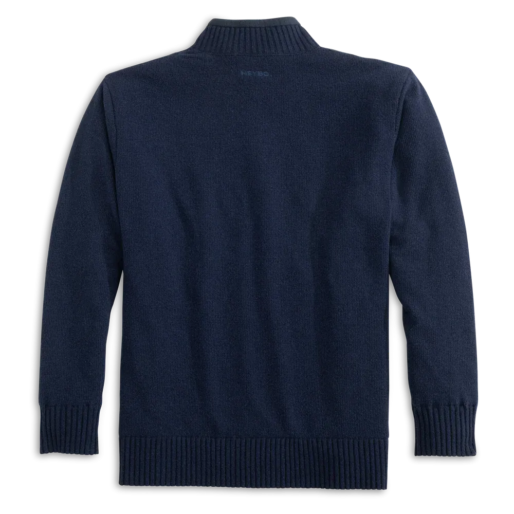 Heybo Uplander 1/4 Zip: Navy