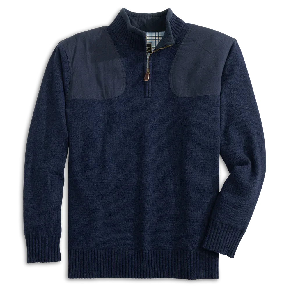 Heybo Uplander 1/4 Zip: Navy