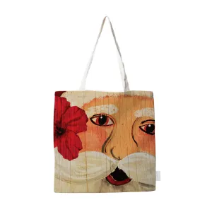 Hibiscus Santa Tote Bag