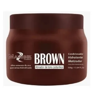 HidratyCollor Argan Brown Moisturizing Tinting Intensifier Mask 500g - Mairibel