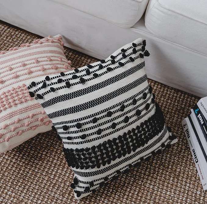 High-end Handwoven Throw Pillow