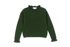 High Neck Jumper - Green