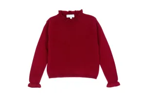 High Neck Jumper - Strawberry