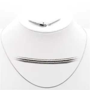 High-Polished 925 Sterling Silver Chain with No Stone for Women Style 35025