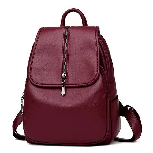 High Quality Leather Vintage Backpack