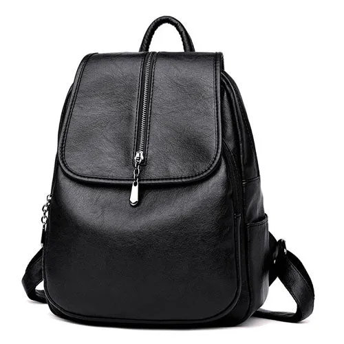 High Quality Leather Vintage Backpack