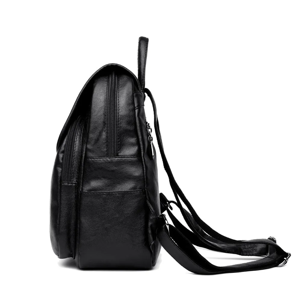 High Quality Leather Vintage Backpack