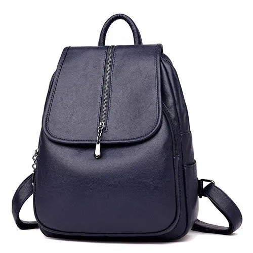 High Quality Leather Vintage Backpack